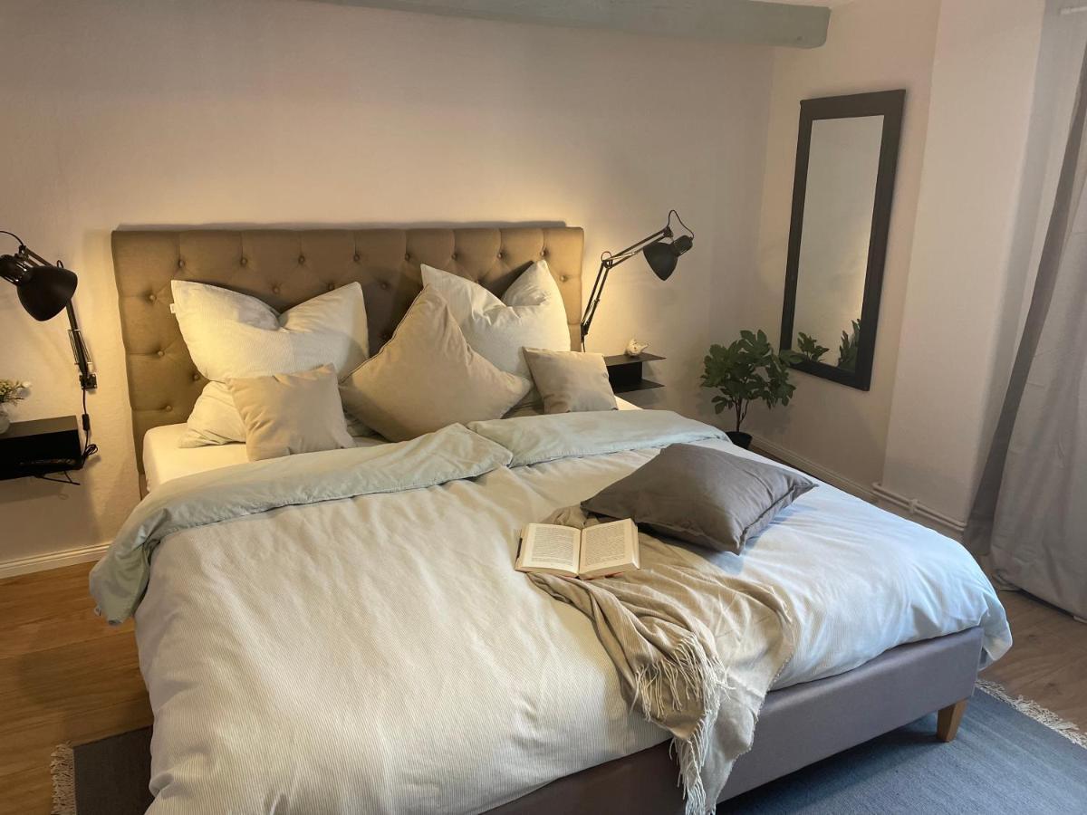 Ferienwohnung Marzipan - Im Herzen Der Altstadt, Historisches Gebaeude Mit Modernem Ambiente, W-Lan Lübeck Exterior foto